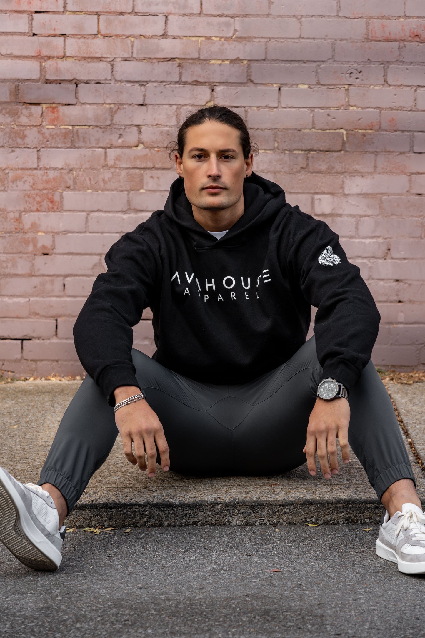 Avahouse Oversized Fleece Hoodie – Black | Avahouse Apparel