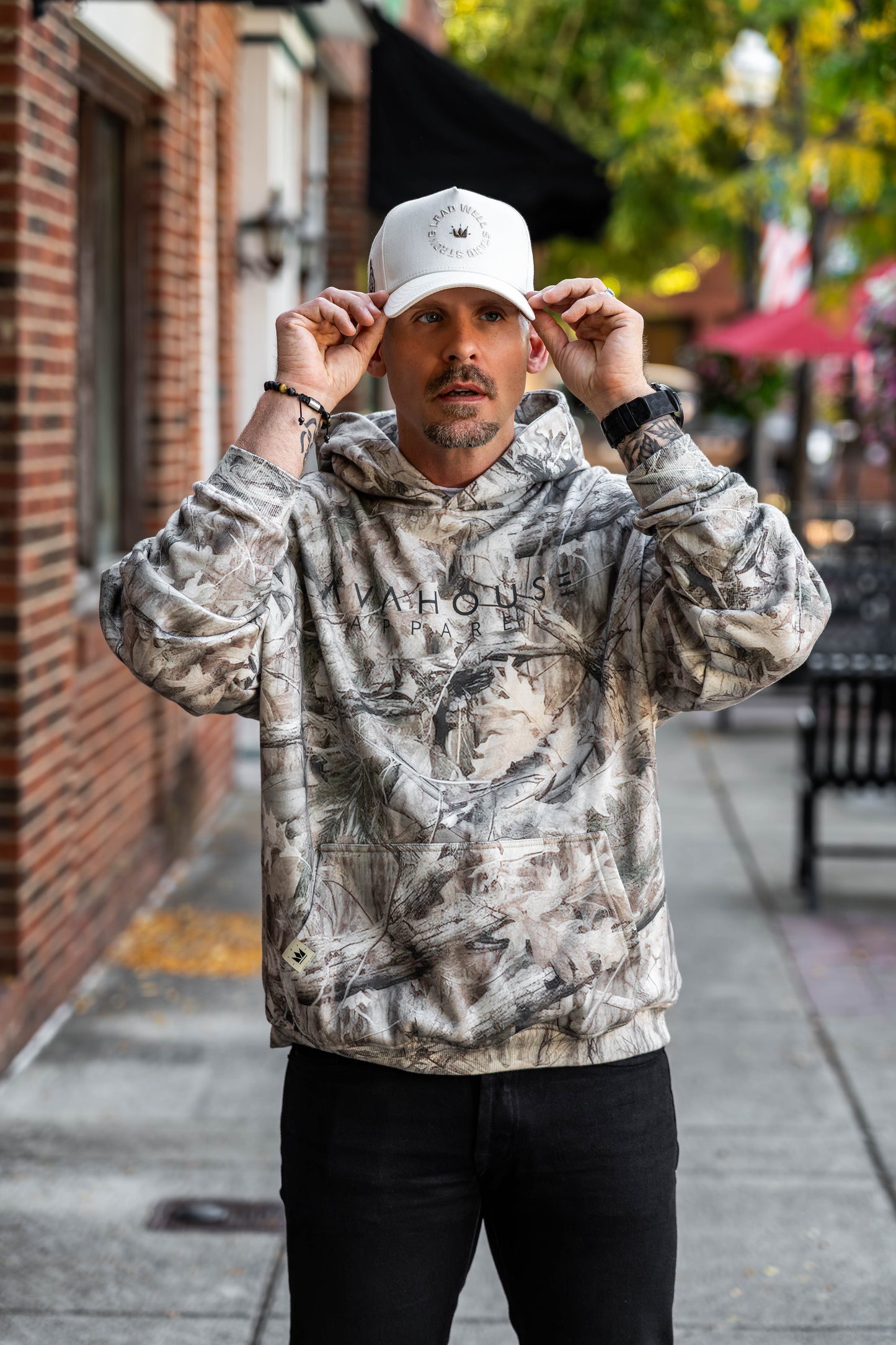 Kingdom Over Culture White Hoodie | Avahouse Apparel - Hurtarte Studios Collab (Pre-Sale Limited Edition)
