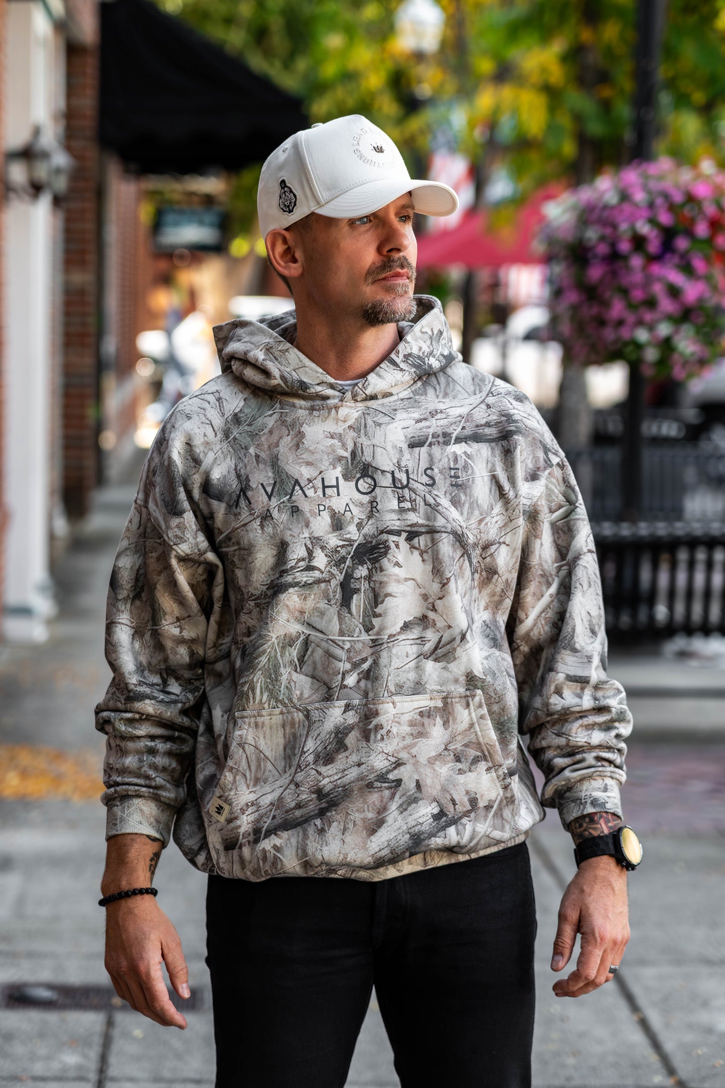 Kingdom Over Culture White Hoodie | Avahouse Apparel - Hurtarte Studios Collab (Pre-Sale Limited Edition)