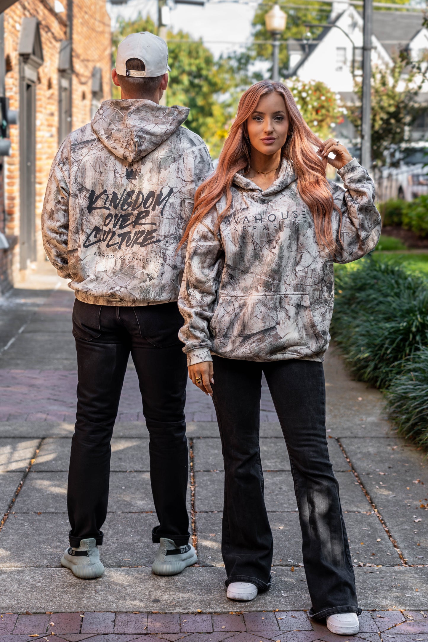 Kingdom Over Culture White Hoodie | Avahouse Apparel - Hurtarte Studios Collab (Pre-Sale Limited Edition)