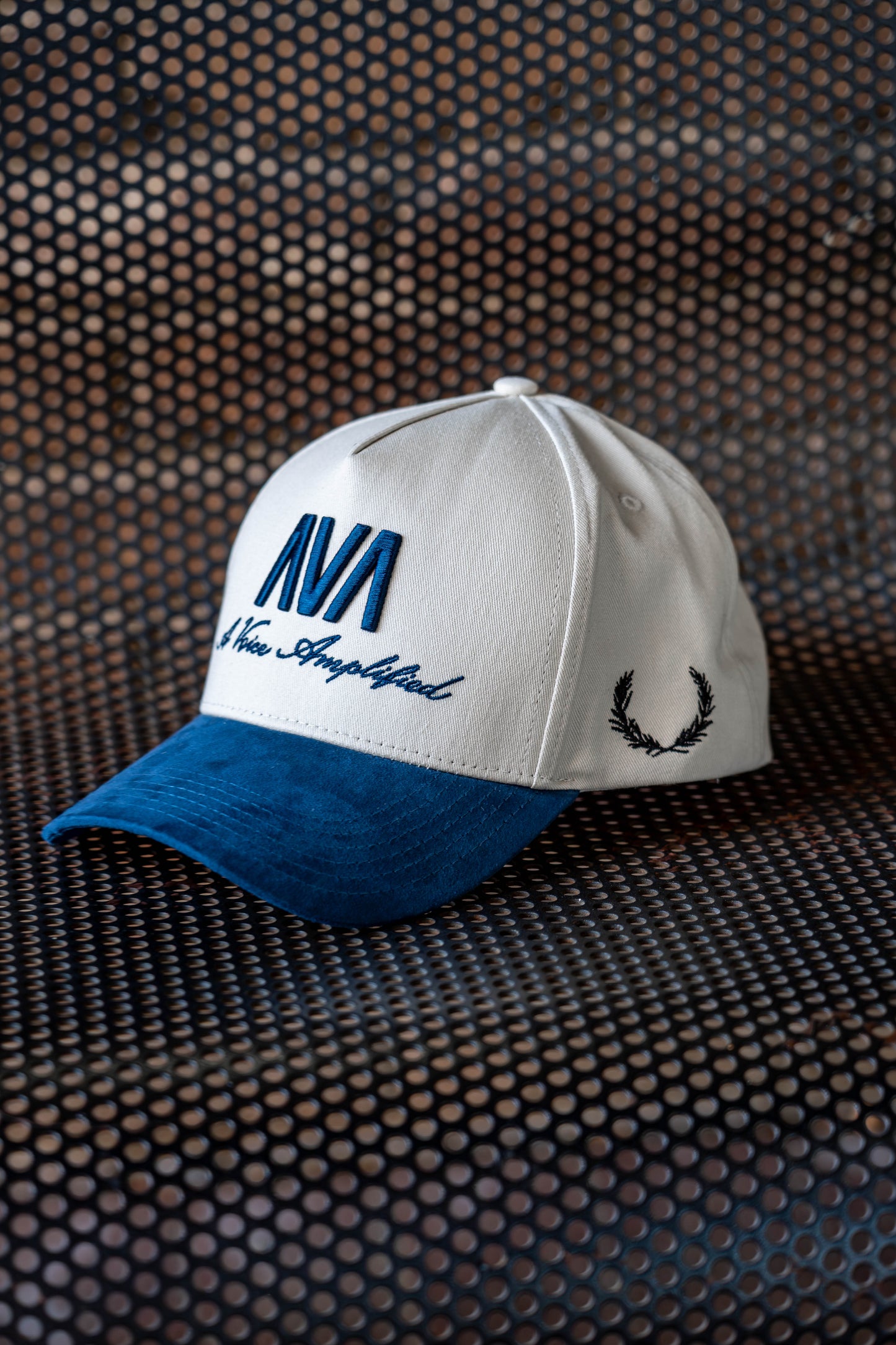 AVA “Amplified” Suede Bill Snapback | Avahouse Apparel - Hurtarte Studio Collab (Pre-Order Now)