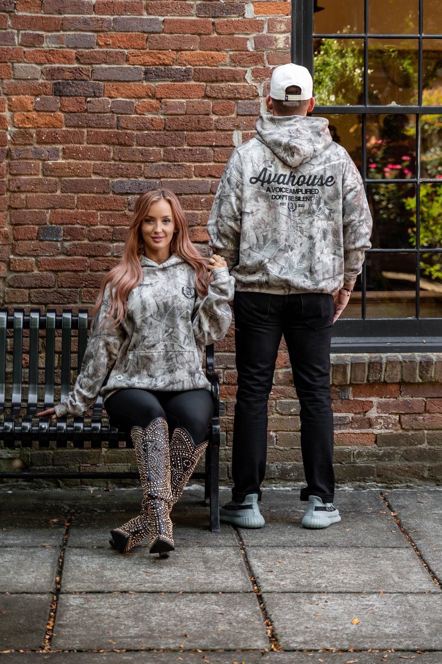 Don’t Be Silent White Camo Hoodie | Avahouse Apparel (Pre-Sale Limited Edition)