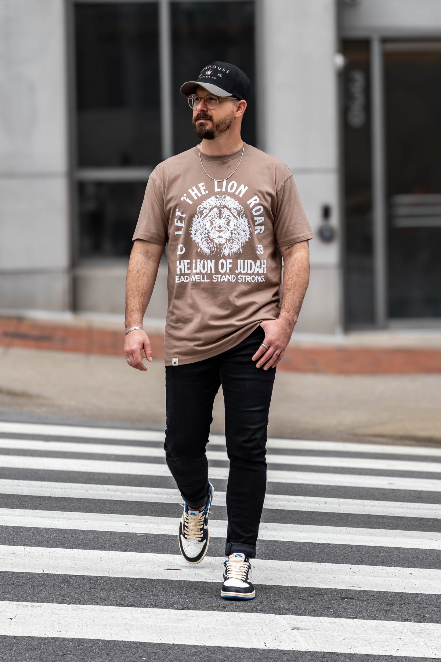 Lion of Judah Tee – Sand | Avahouse Apparel