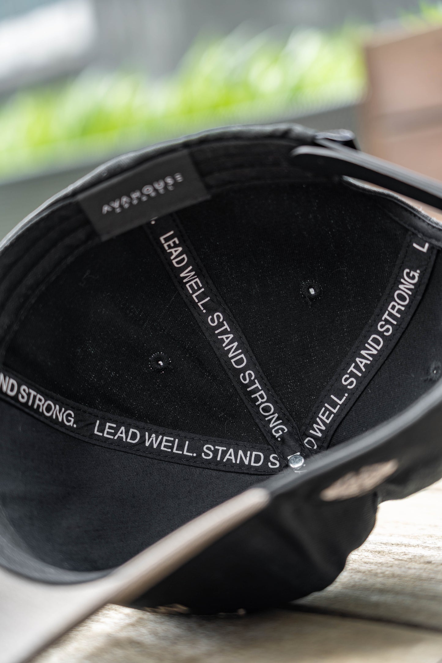 The Original Snapback – Vintage Black / Stone Grey | Avahouse Apparel