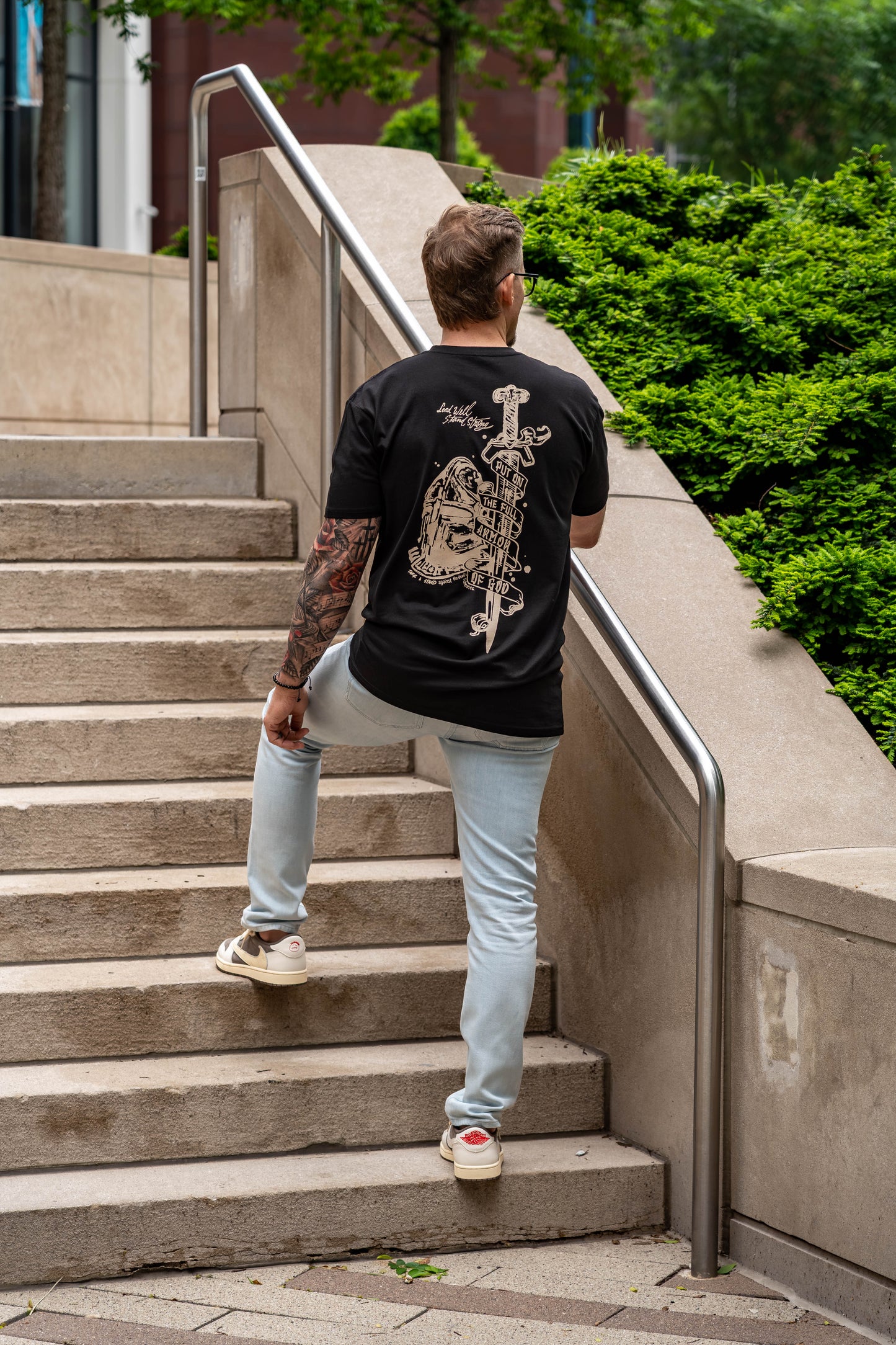 Armor of God Tee – Black | Avahouse Apparel - Hurtarte Studio Collab Collab (Preorder Now)