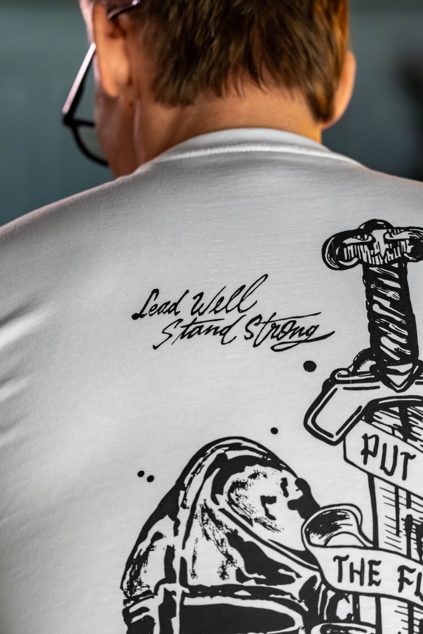 Armor of God Tee – White | Avahouse Apparel - Hurtarte Studio Collab (Preorder Now)
