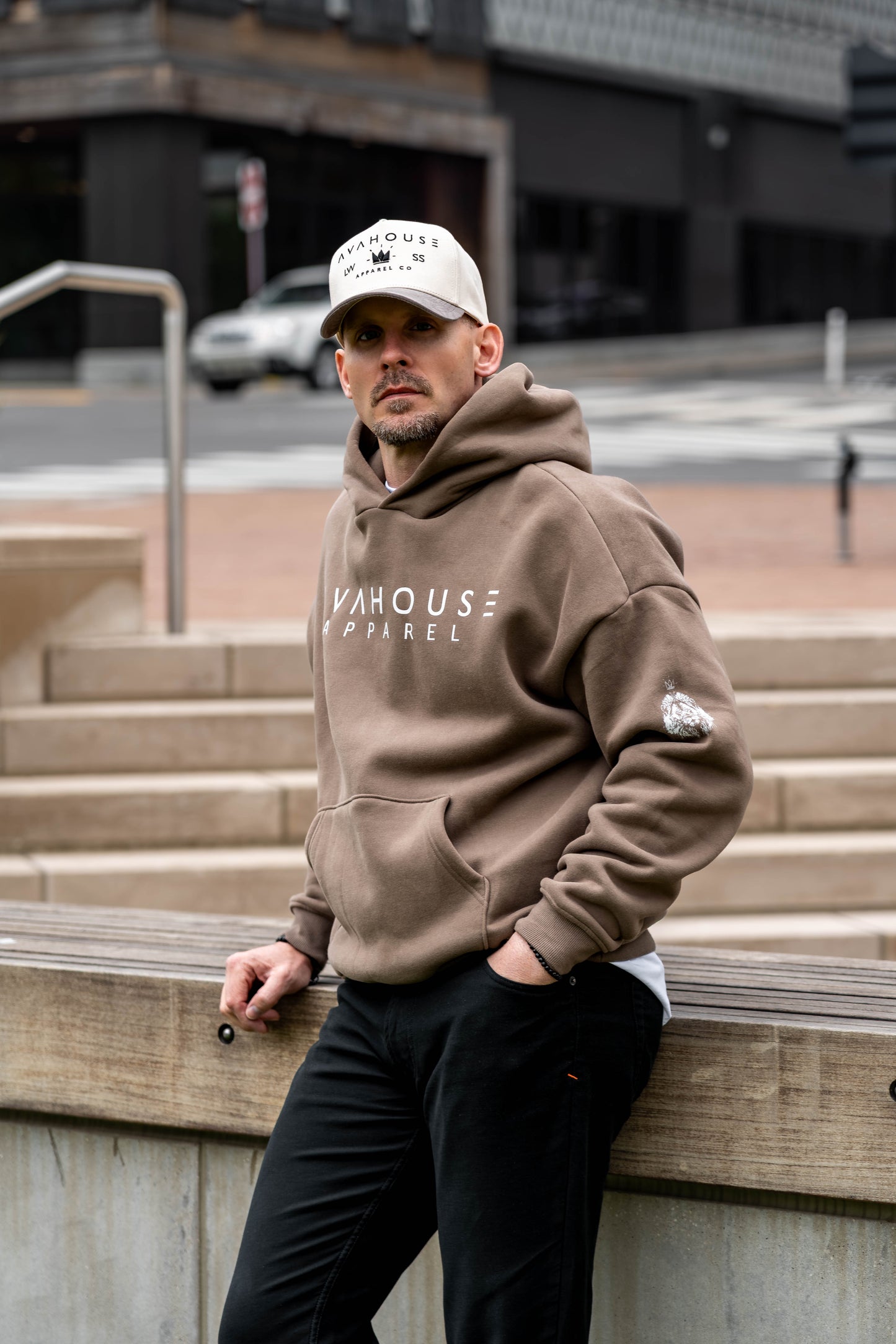 Avahouse Oversized Fleece Hoodie – Vintage Taupe | Avahouse Apparel