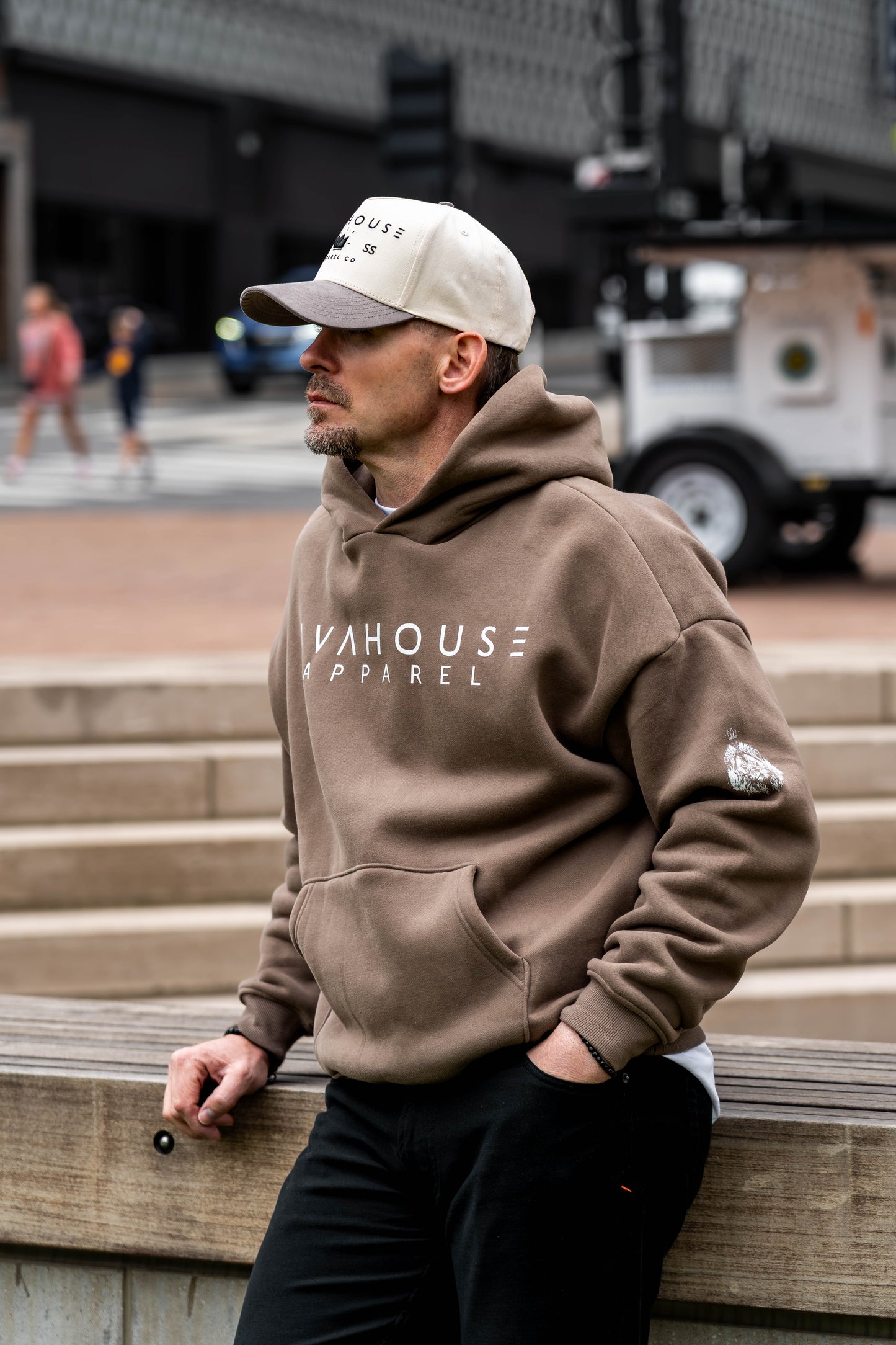 Avahouse Oversized Fleece Hoodie – Vintage Taupe | Avahouse Apparel