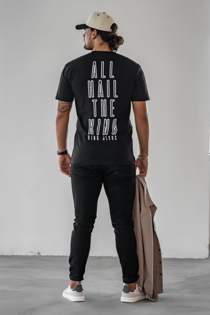 ALL HAIL THE KING Premium Cotton Tee