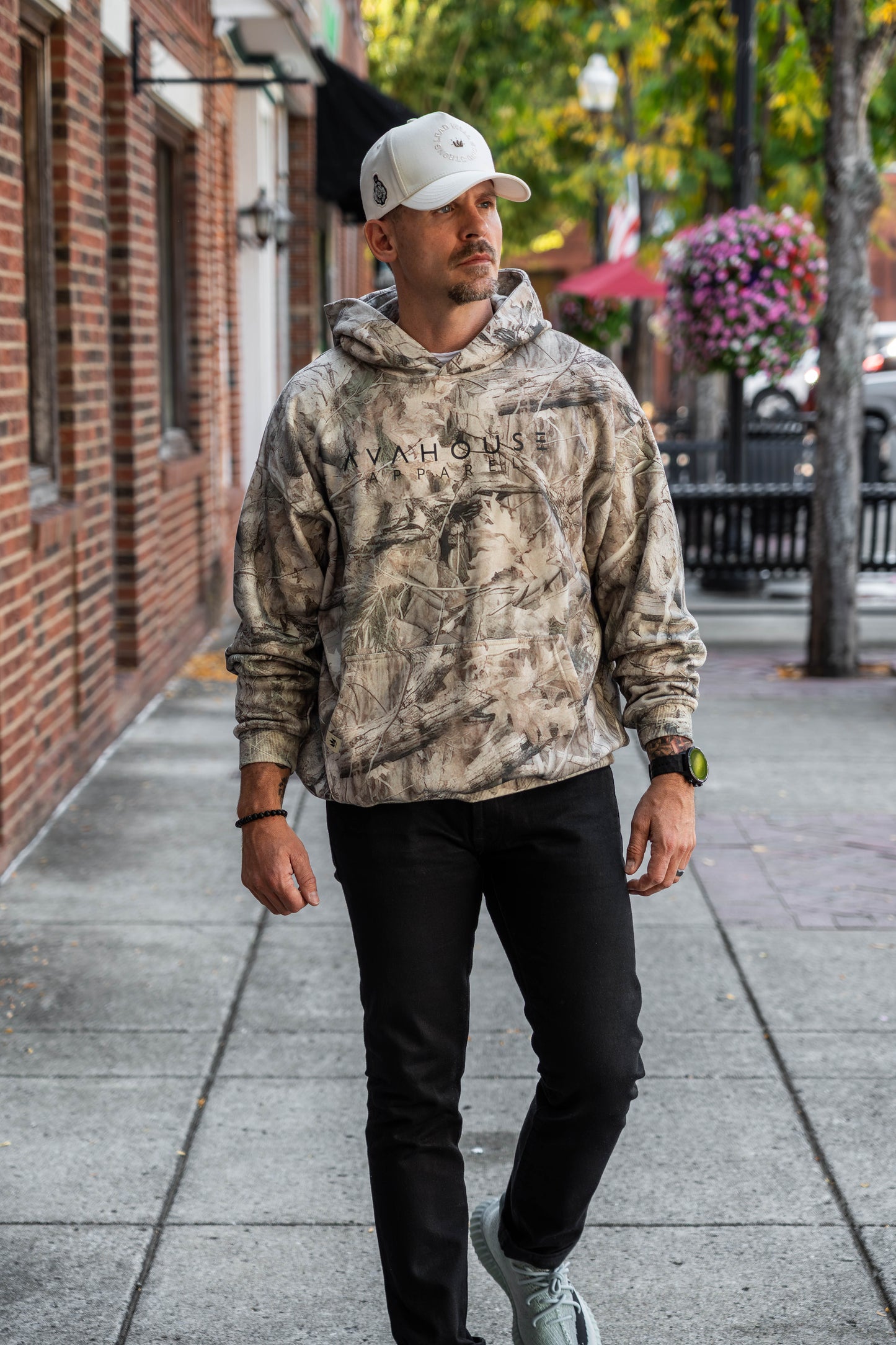 Kingdom Over Culture White Hoodie | Avahouse Apparel - Hurtarte Studios Collab  (Pre-Sale Limited Edition)