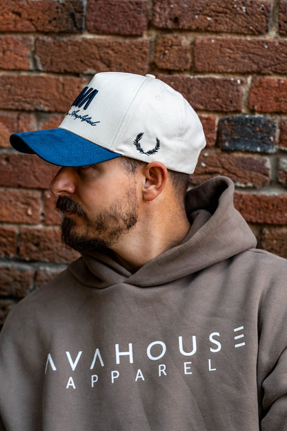 AVA “Amplified” Suede Bill Snapback | Avahouse Apparel - Hurtarte Studio Collab (Pre-Order Now)