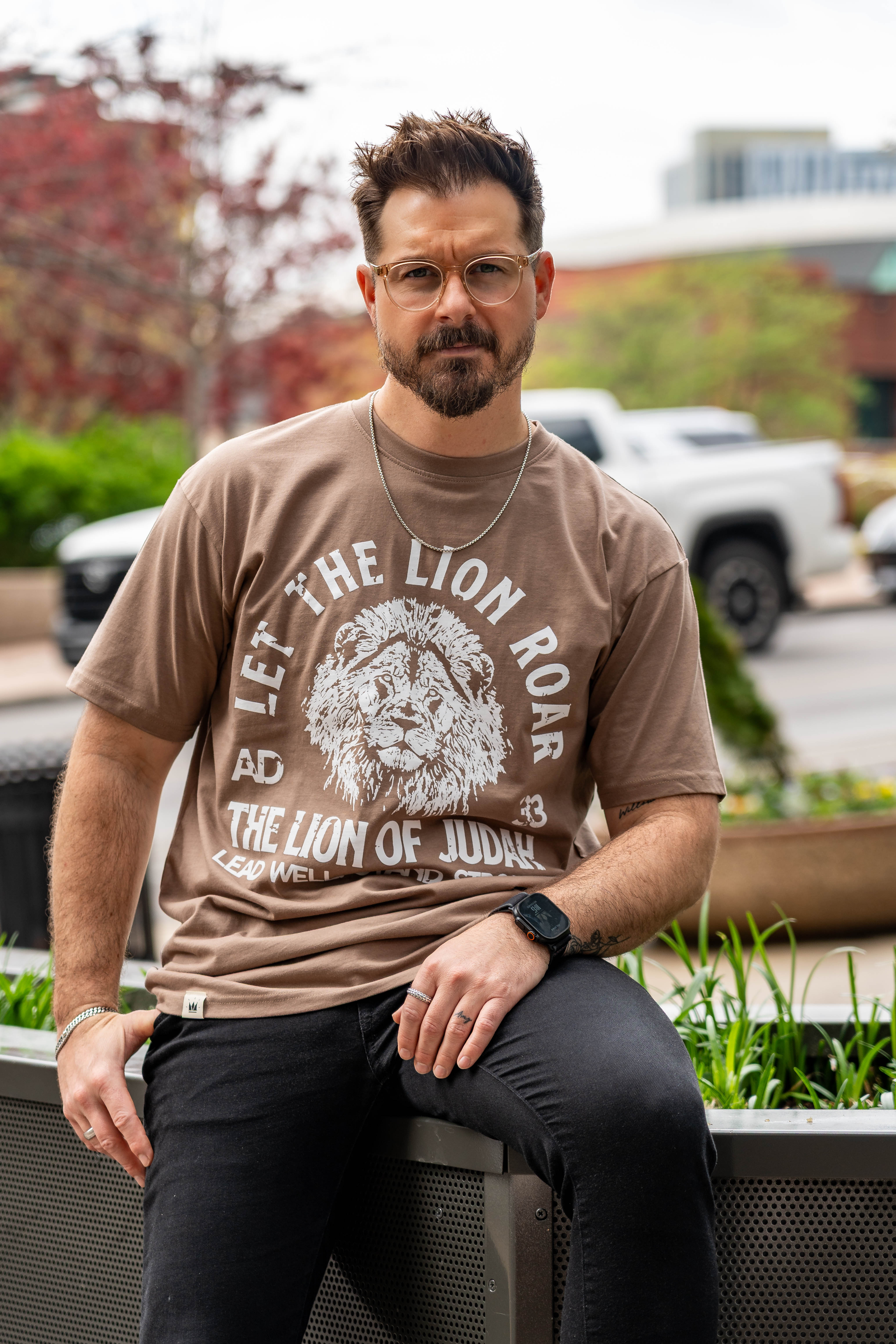 Lion of Judah Tee – Sand | Avahouse Apparel – AVAHOUSE