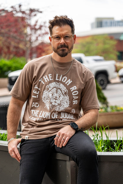 Lion of Judah Tee – Sand | Avahouse Apparel