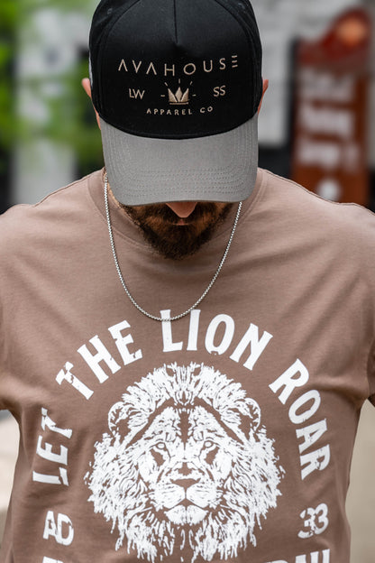 The Original Snapback – Vintage Black / Stone Grey | Avahouse Apparel