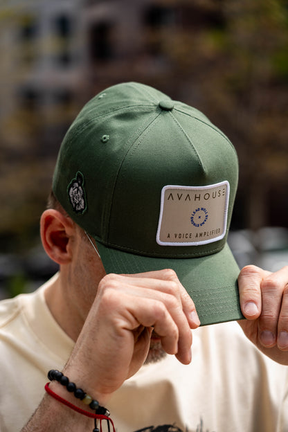 The Mantra Patch Hat – Forge Green | Avahouse Apparel
