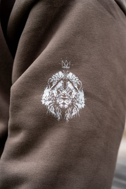 Avahouse Oversized Fleece Hoodie – Vintage Taupe | Avahouse Apparel